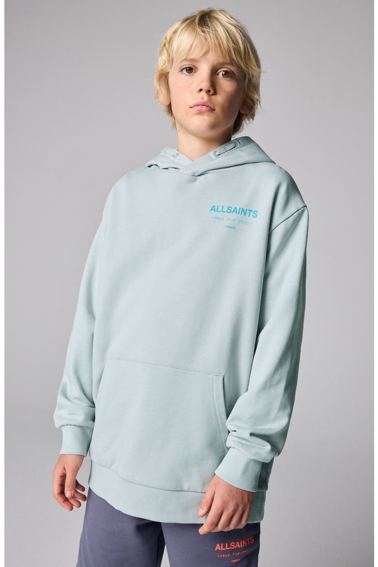 Kids' Underground Oversize Hoodie, Alternate, color, BLUE