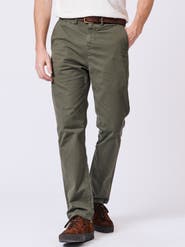Aubin Witham Straight Leg Stretch Chino Pants