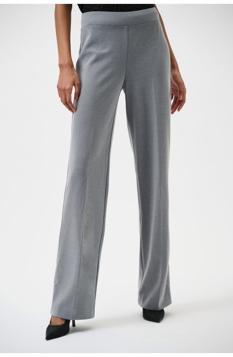 JOSEPH RIBKOFF Classic Wide Leg Pant, Main, color, Grey Melange