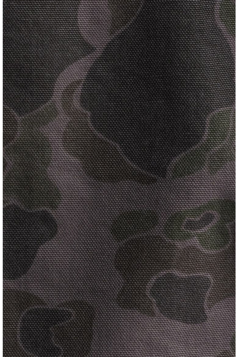 Duck Detroit Camo Organic Cotton Canvas Zip Jacket, Alternate, color, DUCK GREEN GRAPHITE GARMENT