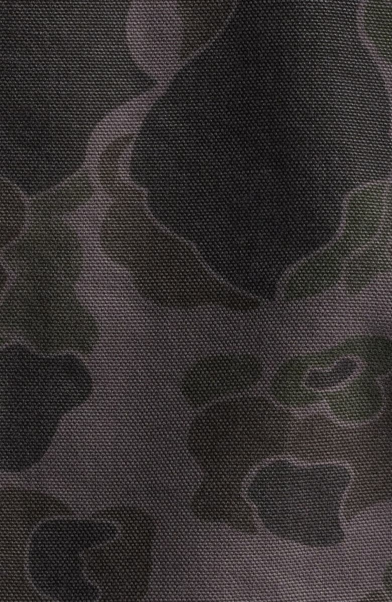 Carhartt Work In Progress Duck Detroit Camo Organic Cotton Canvas Zip Jacket, Alternate, color, Duck Green Graphite Garment