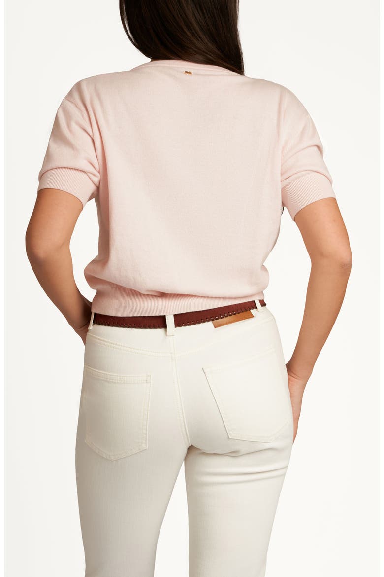 V-Neck Crop Sweater, Alternate, color, SOFT PINK