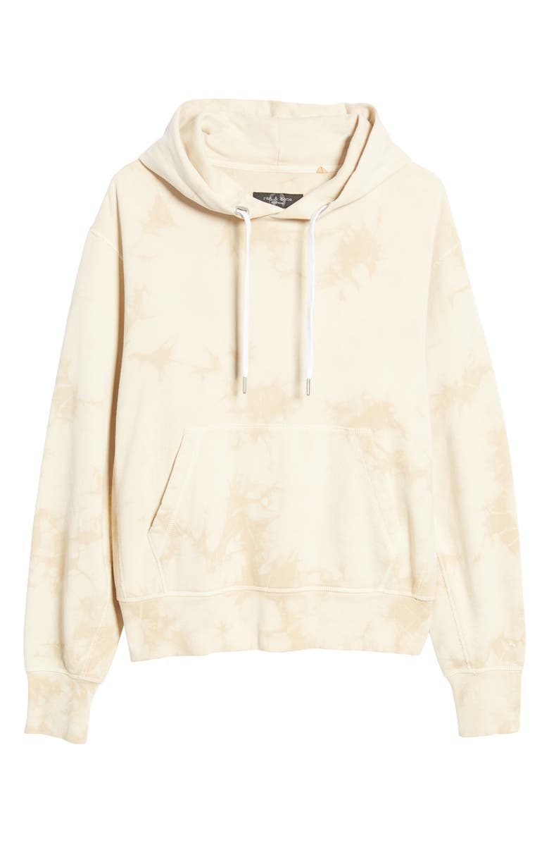 rag & bone City Terry Tie Dye Hoodie, Alternate, color, 
