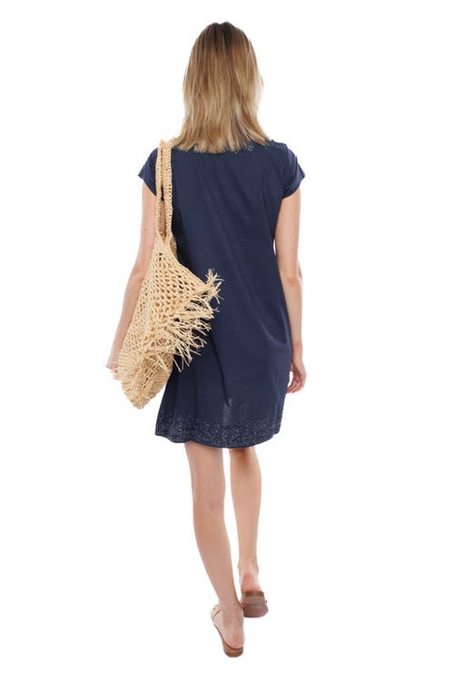 Calypso St Barth Calypso St. Barth Lucy Tunic In Navy