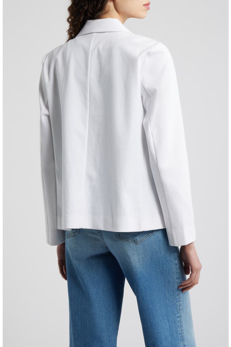 Open Front Blazer, Alternate, color, WHITE