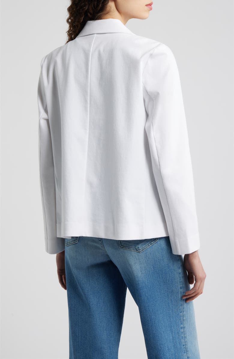Eileen Fisher Open Front Blazer, Alternate, color, White