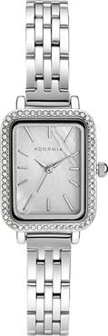 Adornia Hudson Rectangular Bracelet Watch, 27mm x 21mm