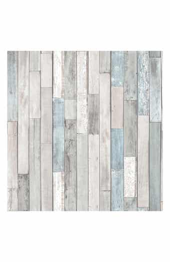 Wallpops Weathered Plank Short Peel & Stick Wallpaper