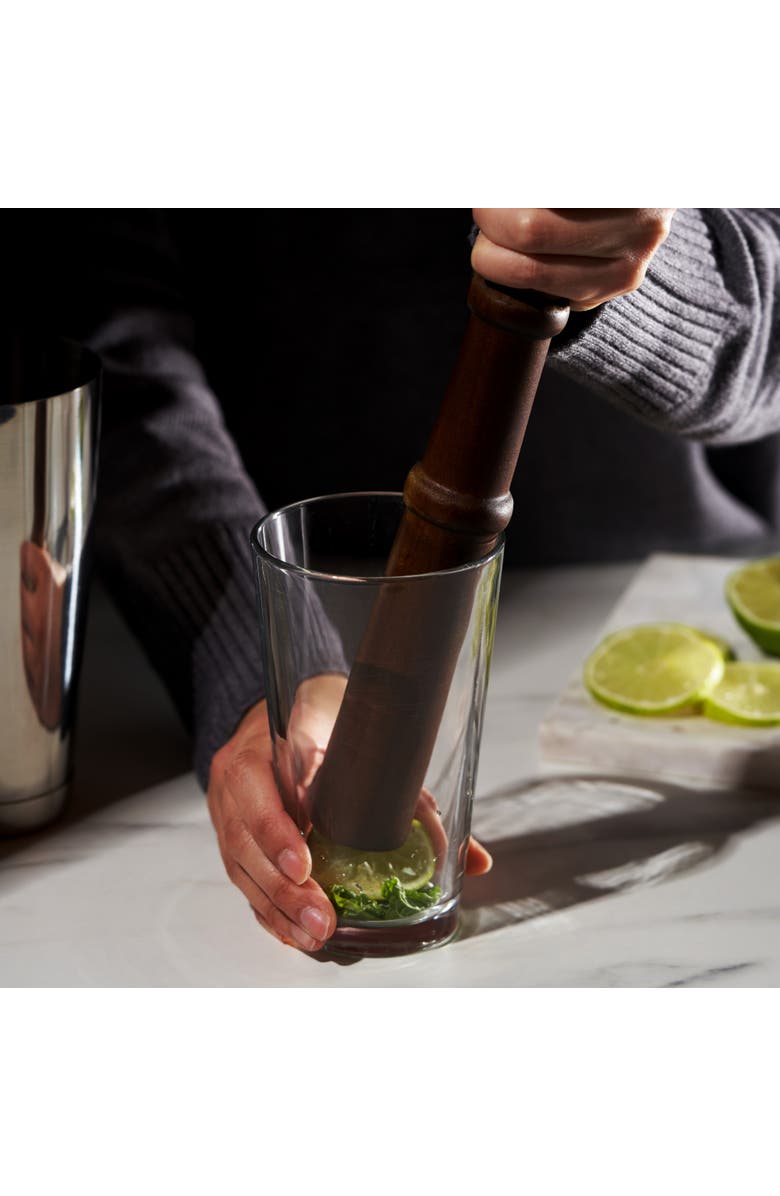 Viski Professional 12" Muddler with Acacia Wood, Alternate, color, 