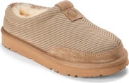 Dearfoams Fireside Greta Sport Knit Twill Water Repellent Clog