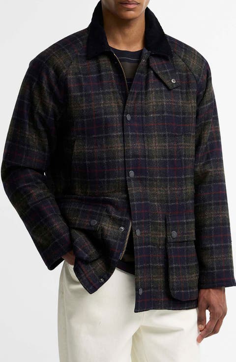 Tartan Bedale Wool Jacquard Jacket