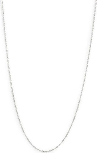 Sterling Silver Chain Necklace
