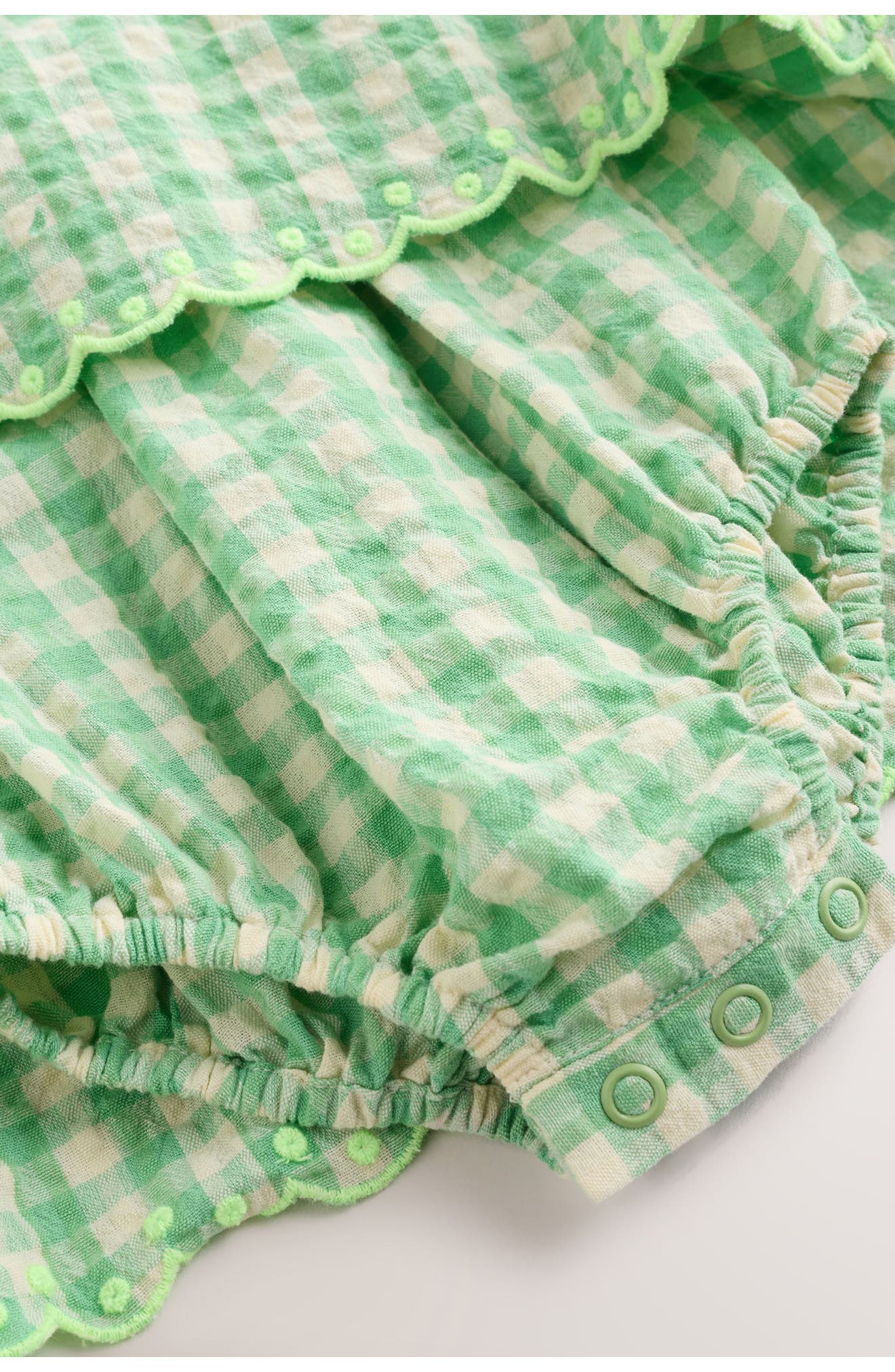 NEXT Kids' Sleeveless Gingham Dress — фото 3