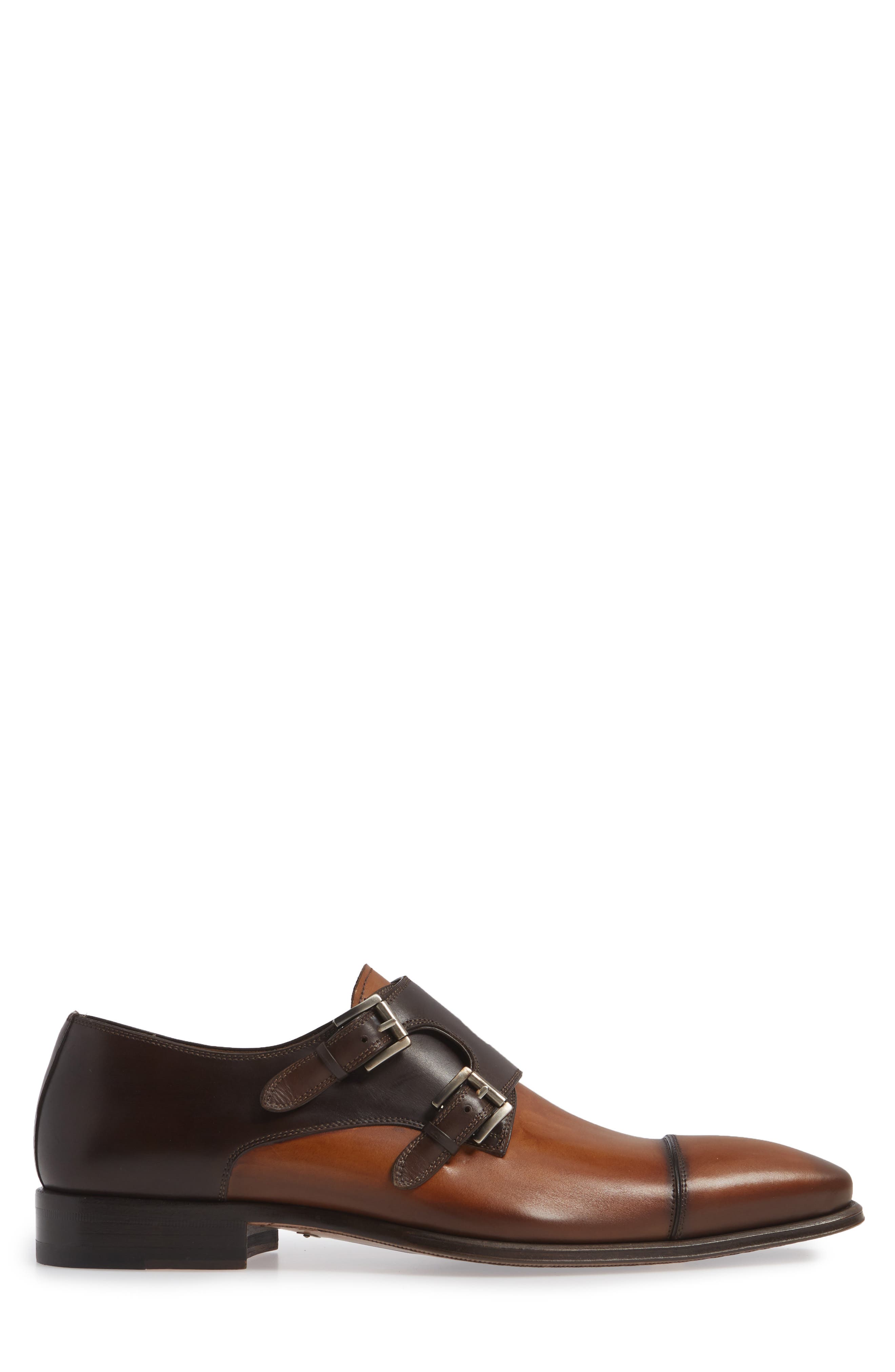Mezlan Bardem Double Monk Strap Shoe, Alternate, color, 