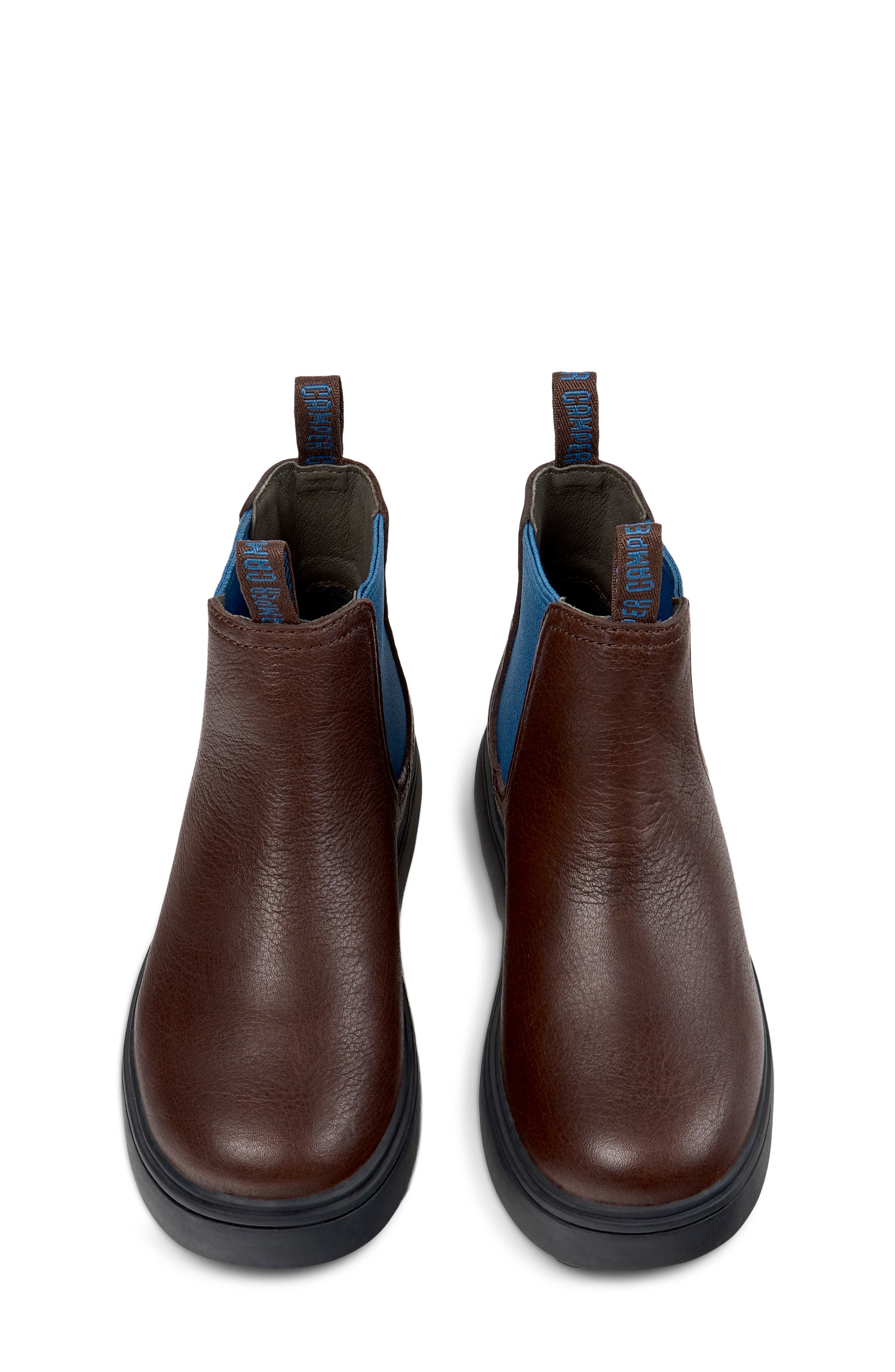 Kids' Norte Chelsea Boot, Alternate, color, DARK BROWN