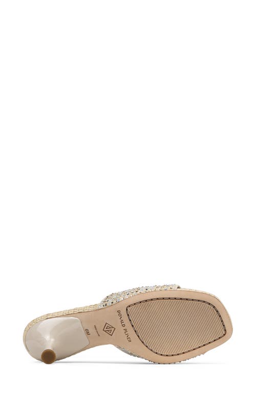 Donald Pliner Rikki Kitten Heel Slide Sandal In Foam