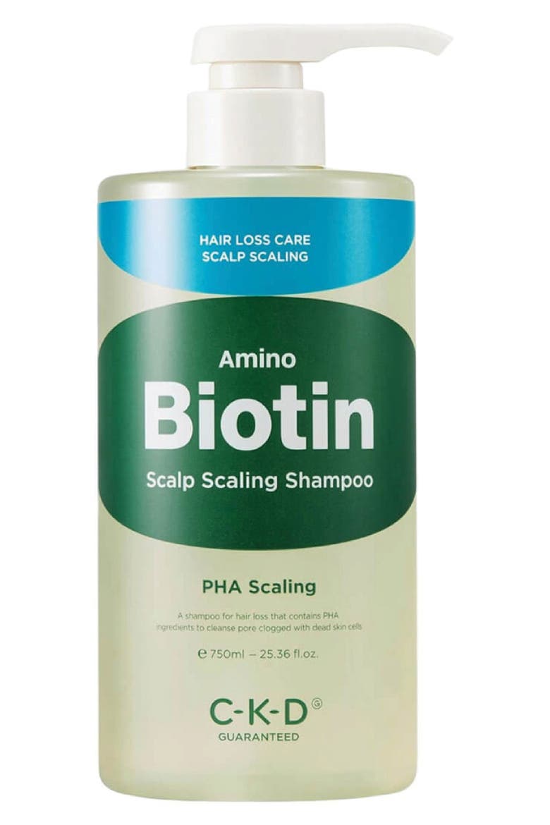 Amino Biotin Scalp Scaling Shampoo, Main, color, NO COLOR