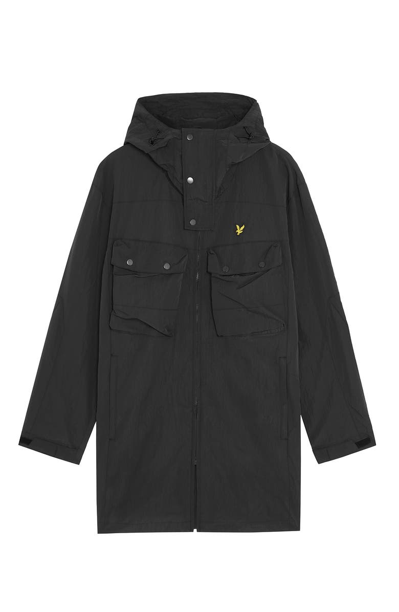 Lyle & Scott Guard Parka, Alternate, color, Black Ice
