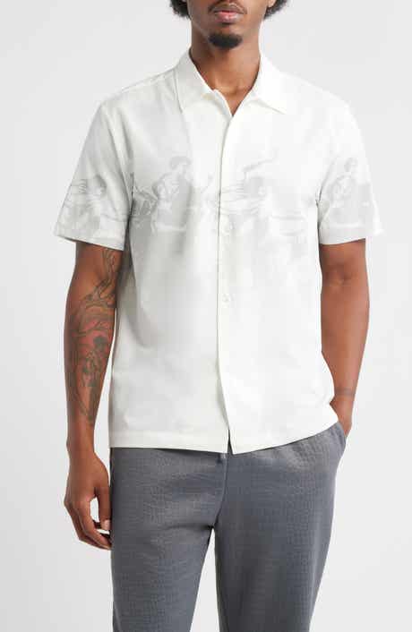 SANTO STUDIO Confidatevi Short Sleeve Button-Up Shirt