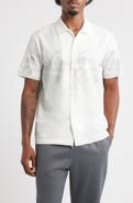 SANTO STUDIO Confidatevi Short Sleeve Button-Up Shirt