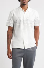 SANTO STUDIO Confidatevi Short Sleeve Button-Up Shirt