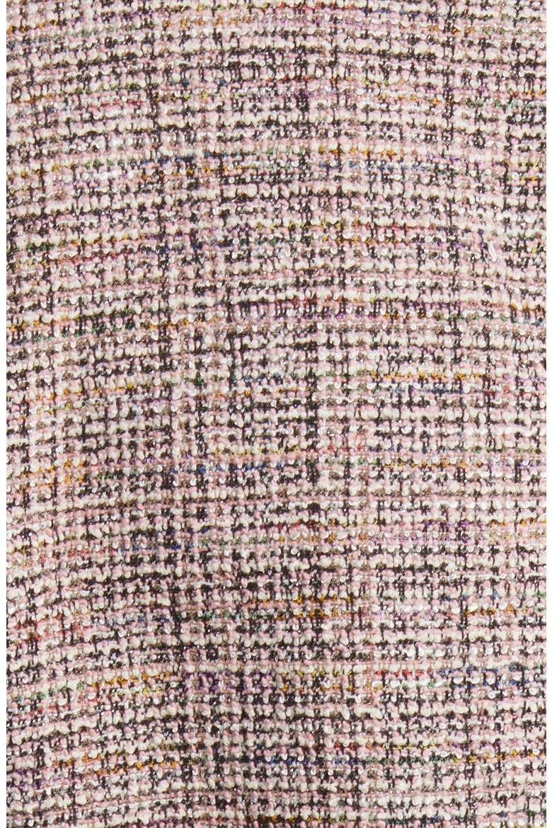 Jacquard Tweed Cardigan, Alternate, color, ANNE BLACK MULTI