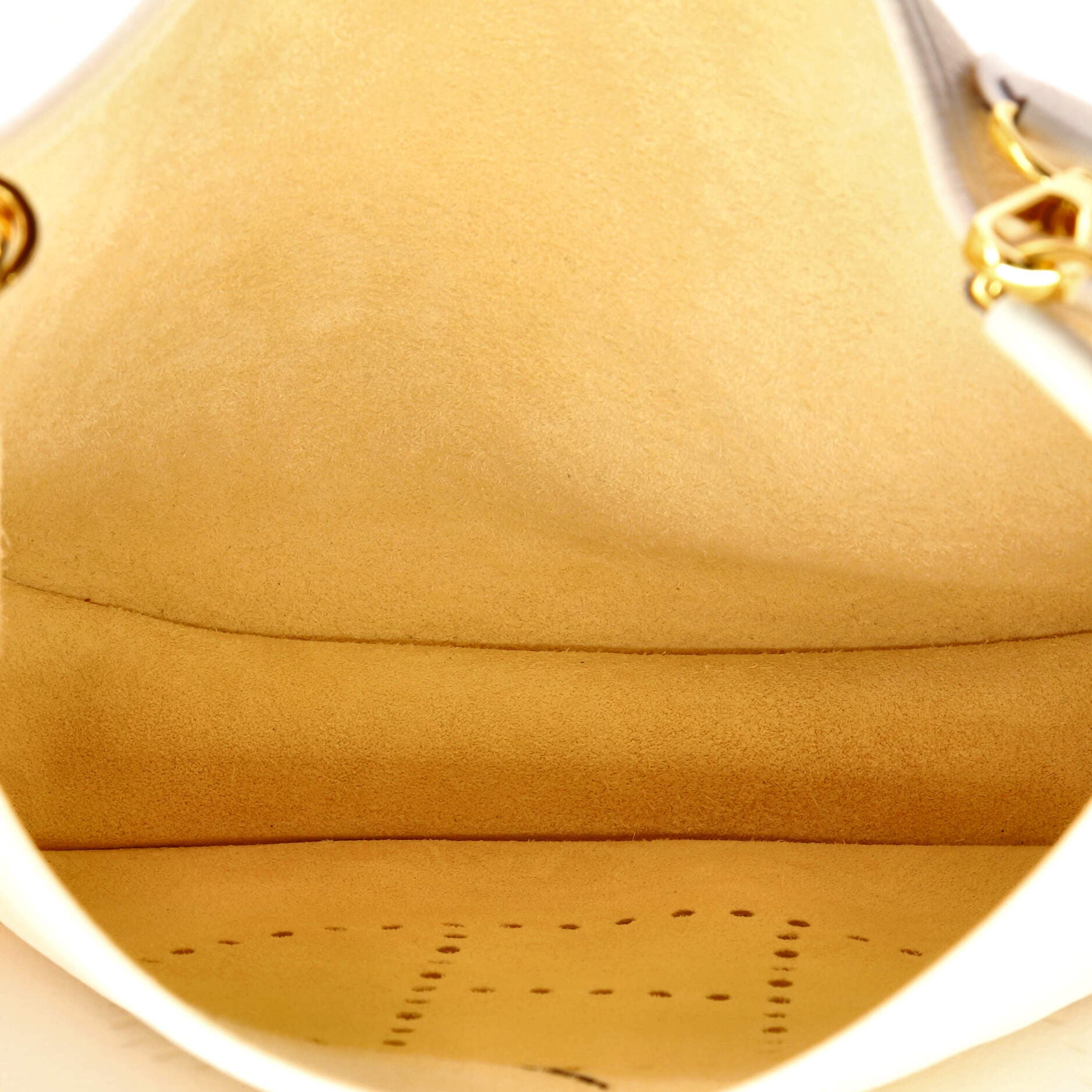 Pre-Owned Hermes Evelyne Bag Gen III Clemence PM, Alternate, color, Nata