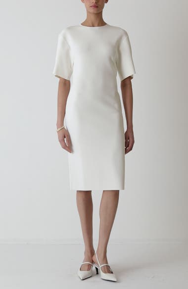 TOTEME Compact Jersey T-Shirt Dress | Nordstrom TOTEME Compact Jersey T-Shirt Dress | Nordstrom