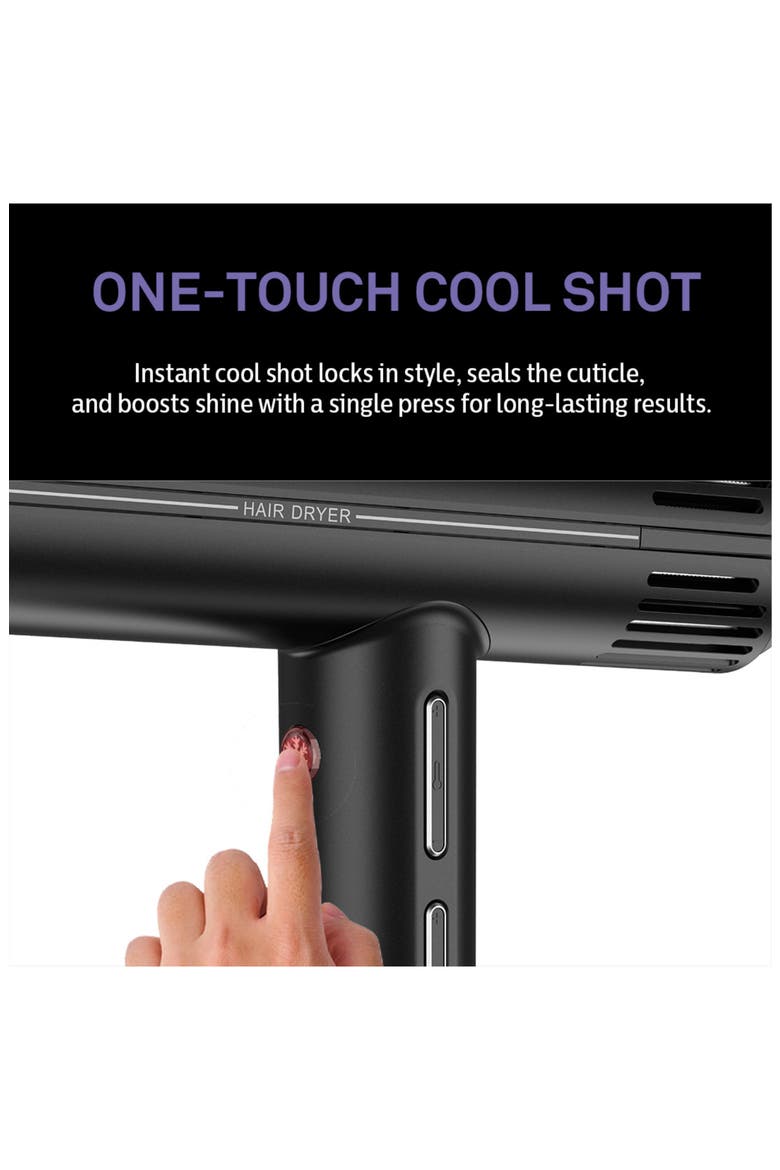 Quasar 3.0 Professional Hair Dryer, Alternate, color, Black