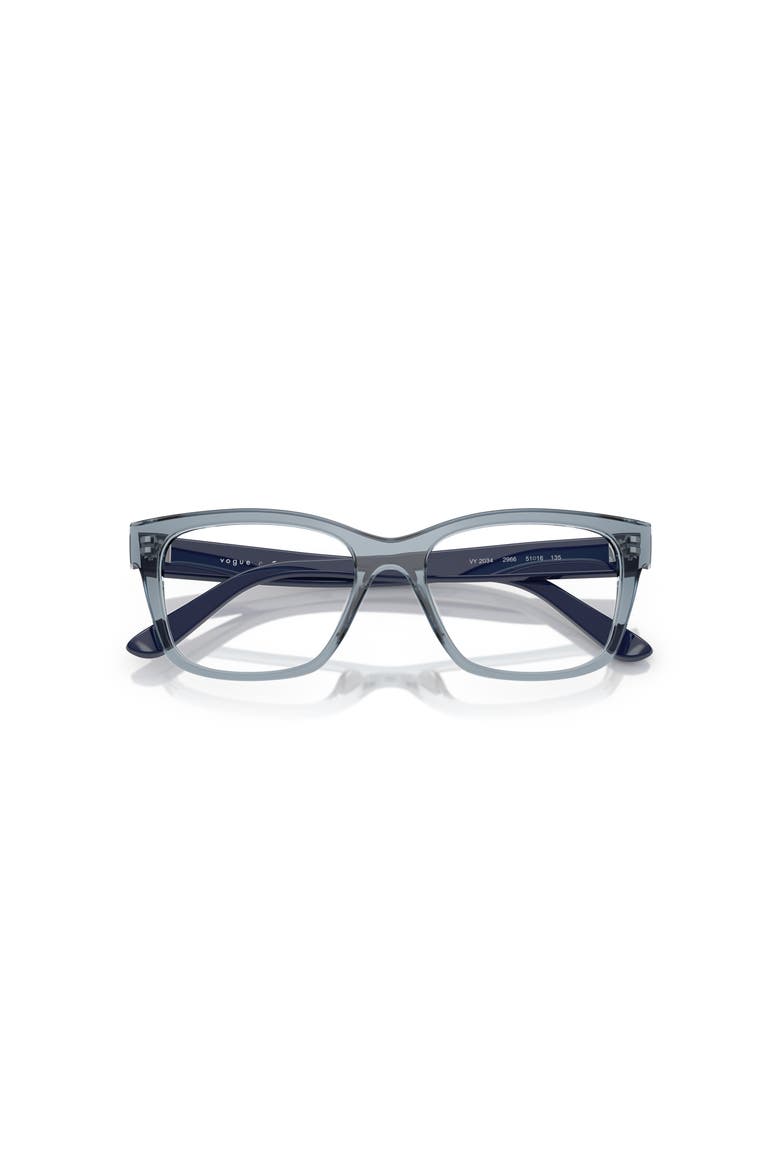 49mm Rectangle optical glasses, Alternate, color, Blue