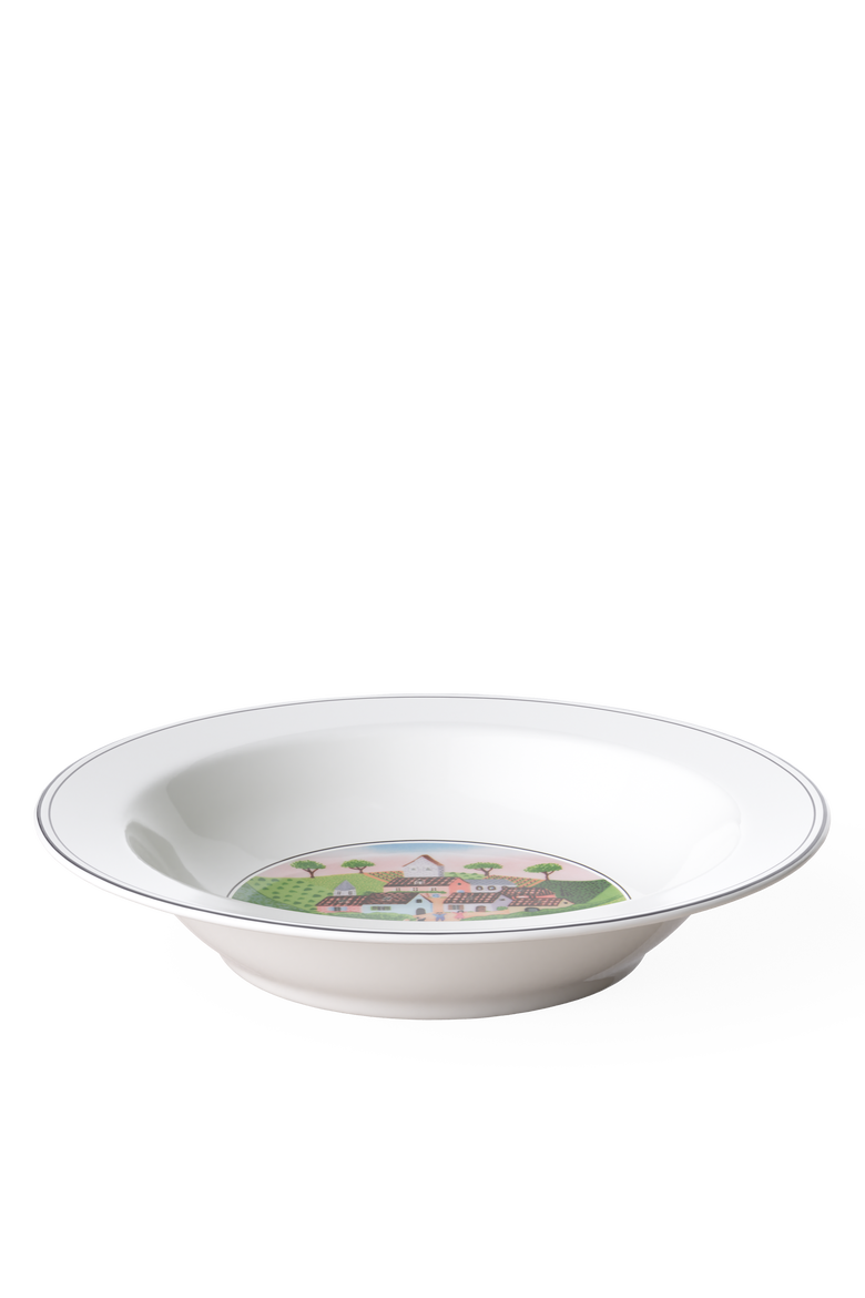 Design Naif Rim Cereal Bowl #3 Wedding Procession, Alternate, color, None