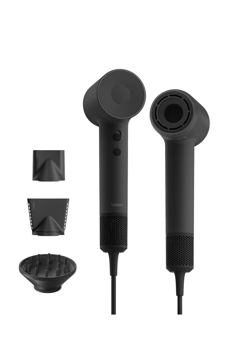 SE2 Swift Hair Dryer with 3 Nozzles, Main, color, Black