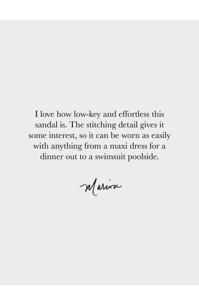 MARION PARKE Avery Molded Footbed | Denim, Alternate, color, Navy Denim