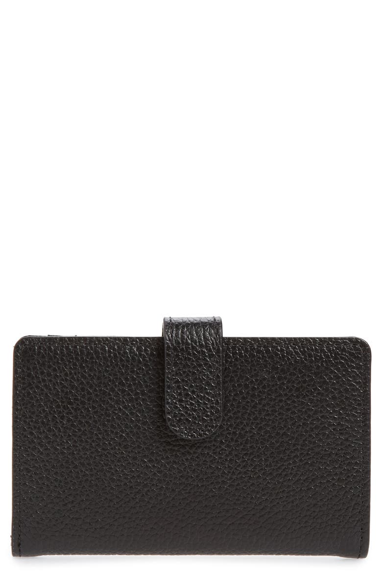 Nordstrom Kelly Leather Card Case, Main, color, 