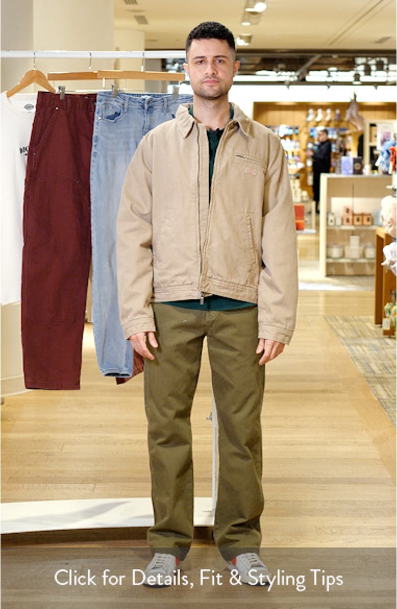 Insulated Cotton Canvas Painter Jacket, sales video thumbnail