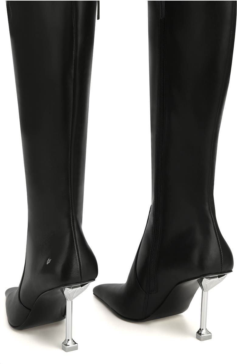 Naked Wolfe Venture Pointed Toe Knee High Boot, Alternate, color,