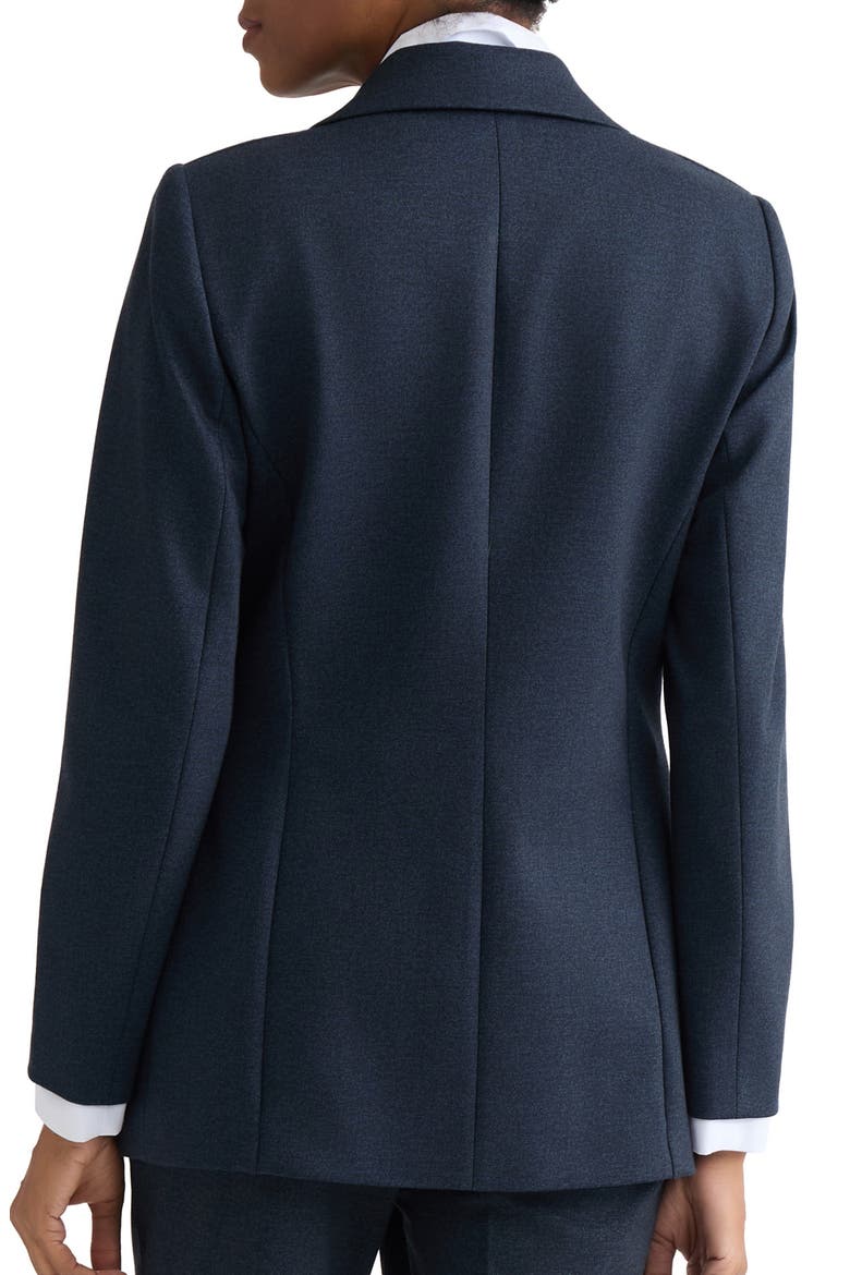 One-Button Notch Lapel Blazer, Alternate, color, PACIFIC NAVY MULTI