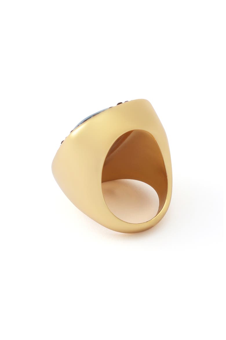 Cabochon Stone Cocktail Ring, Alternate, color, MULTI