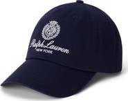 Polo Ralph Lauren Embroidered Crest Cotton Twill Baseball Cap