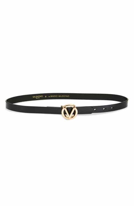 VALENTINO BY MARIO VALENTINO Giusy Logo Baby Buckle Belt