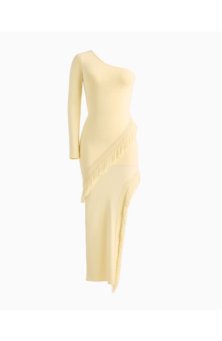 Dodiee Rosie Fringe Dress, Alternate, color, Butter Yellow
