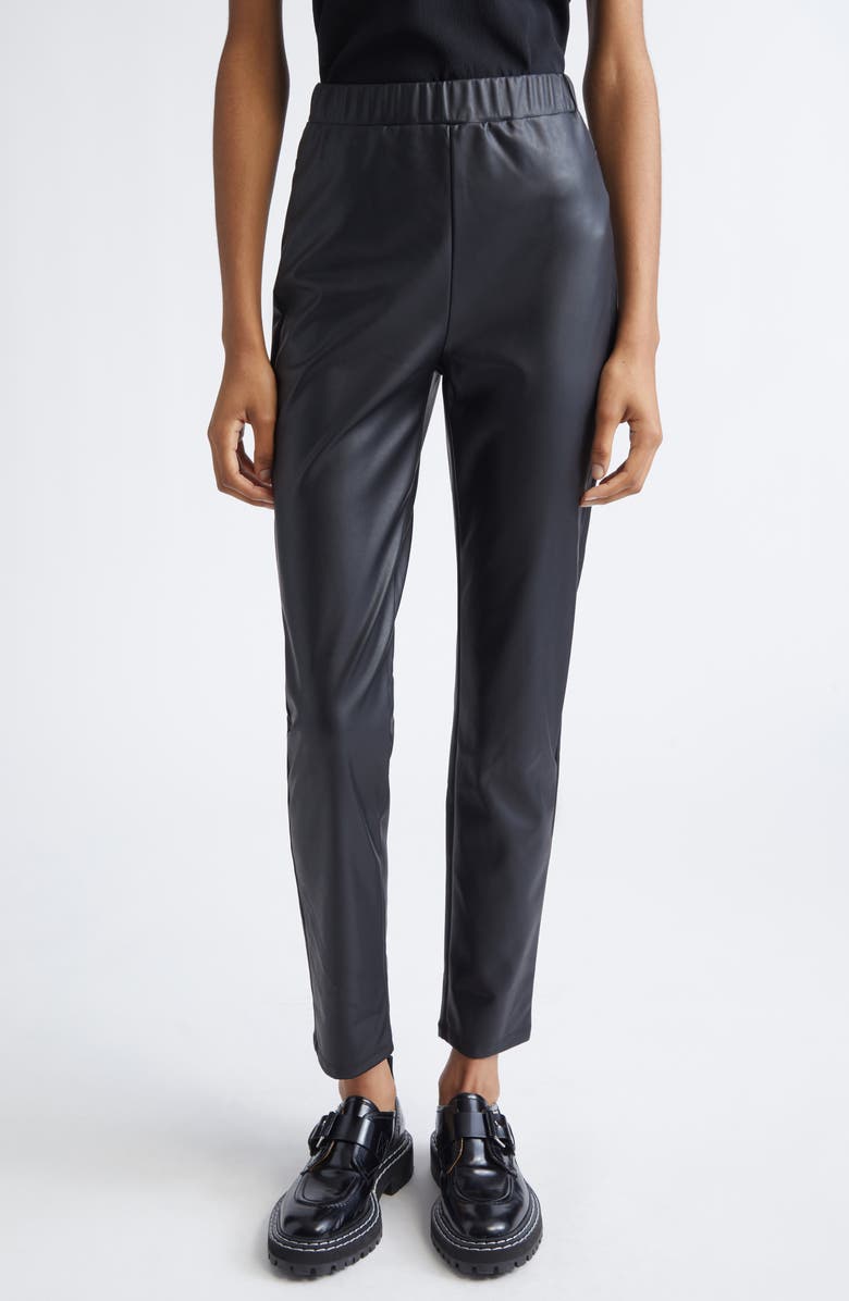 MM by Max Mara Echo Faux Leather Pants, Main, color,