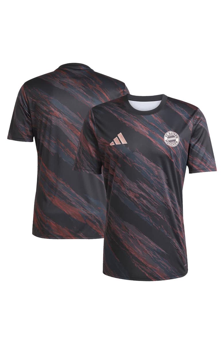 adidas Men's adidas Black Bayern Munich 2025/26 AEROREADY<sup>®</sup> Pre-Match Top, Alternate, color, 
