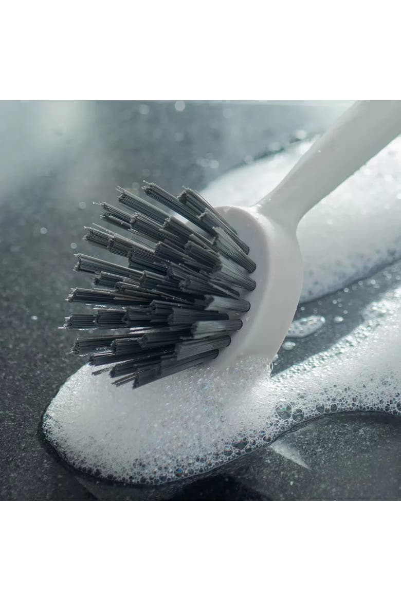Multipurpose Heavy Duty Silicone Scrub Brush, Alternate, color, White