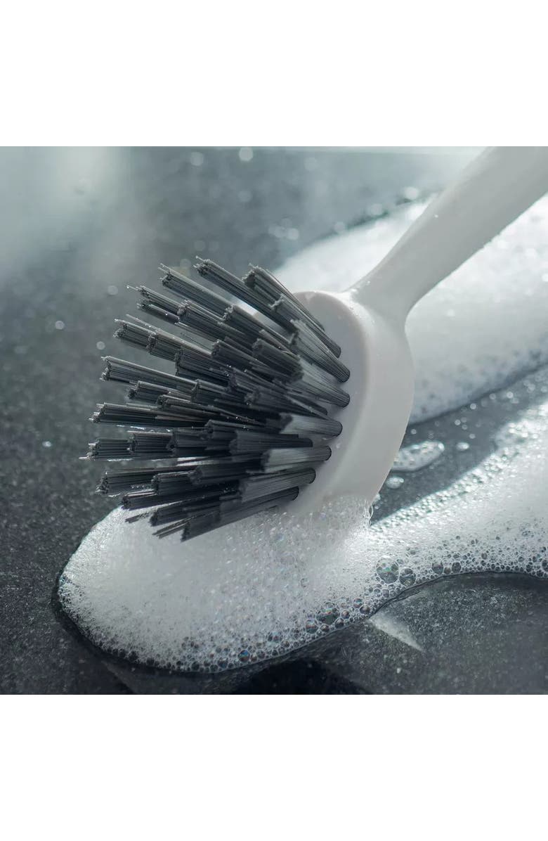 OU Multipurpose Heavy Duty Silicone Scrub Brush, Alternate, color, White