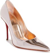 Christian Louboutin Miss Z Metallic Leather Pump