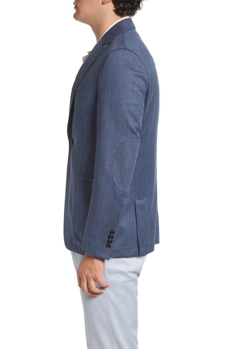 DANIEL HECHTER Haven Twill Wool Blend Sport Coat, Alternate, color, Blue
