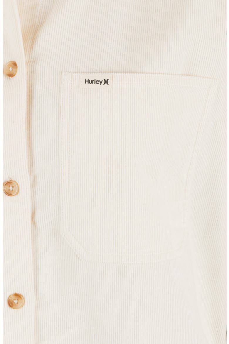 Drift Cotton Overshirt, Alternate, color, OFF WHITE
