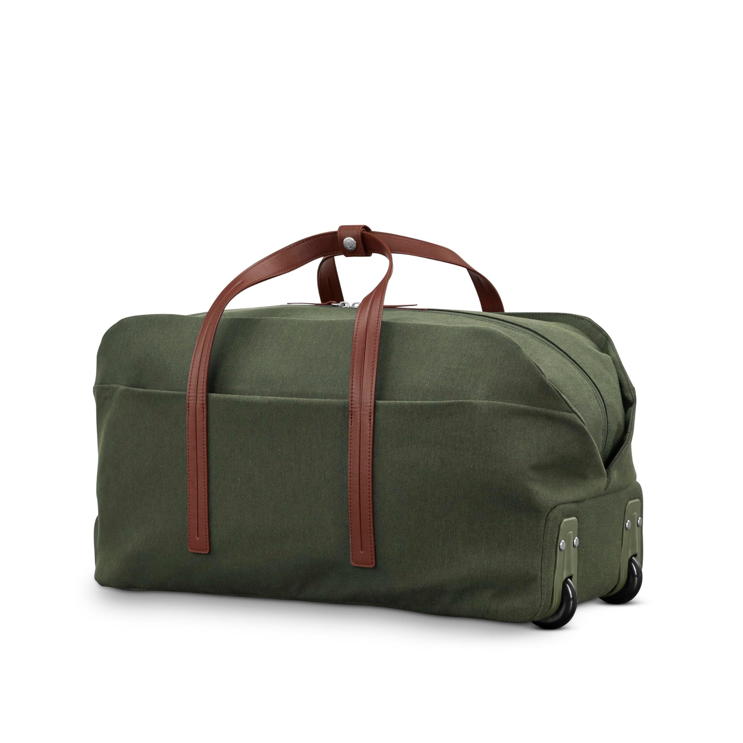 Samsonite Virtuosa Travel Duffel with Wheels, Alternate, color, Pine Green