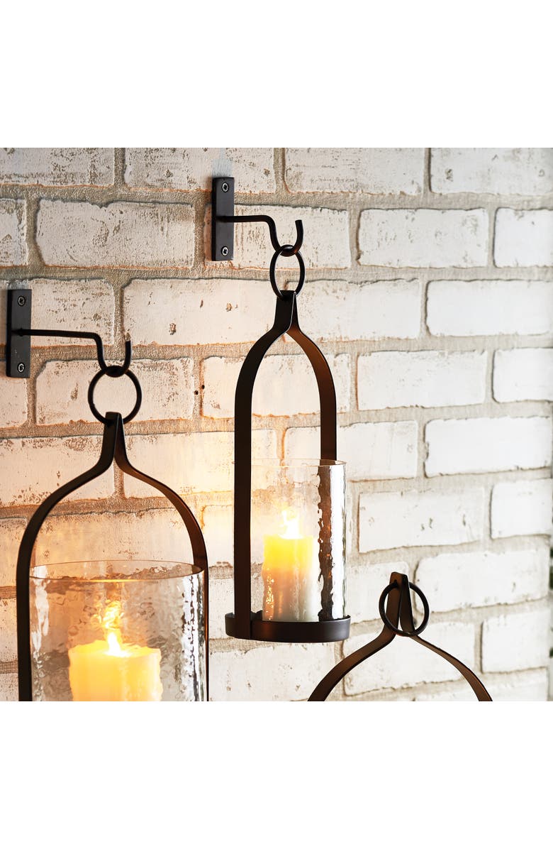 Napa Home & Garden Steeple Lantern 12", Alternate, color, Black